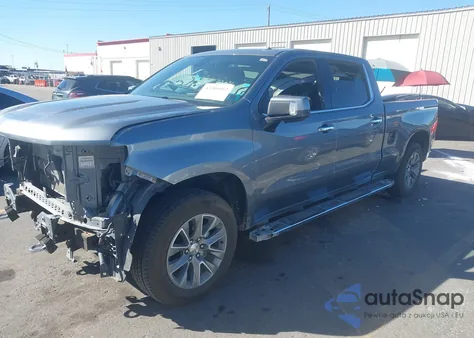 2019 Chevrolet Silverado 1500 High Country from USA, damaged, VIN 1GCUYHEL8KZ275352